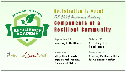 Fall 2022 Resiliency Academy