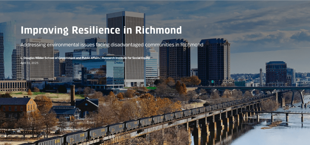Storymap: Improving Resilience in Richmond