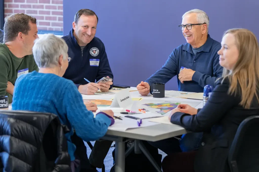 April 8, 2025 RVCA Priority-Setting Meeting, Harrisonburg, VA. Photo: JMU/Rachel Holderman.